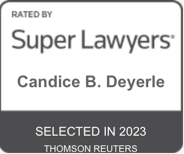 2023 Super Lawyer Candice B Deyerle
